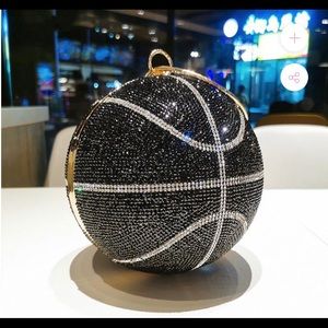 Bling Basketball inspired Clutch